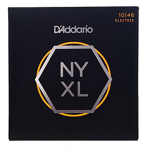 D Addario NYXL1046 Nickel Wound Electric Guitar Strings, 010-.046 Regular Light 